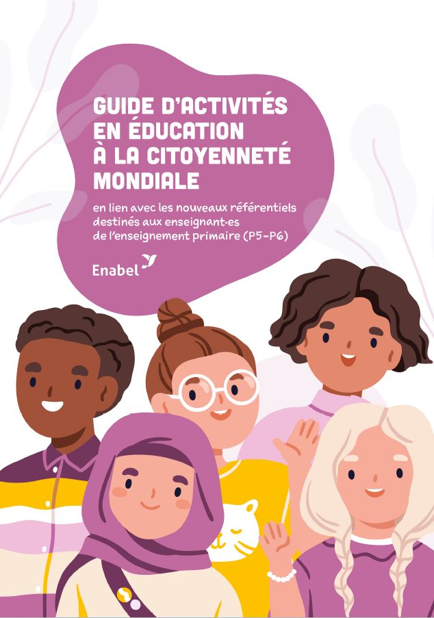 Visuel du guide d'activités en éducation à la citoyenneté mondiale P5-P6