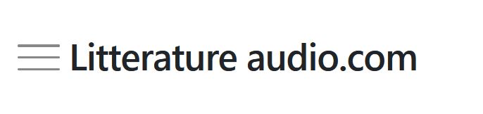Littérature audio