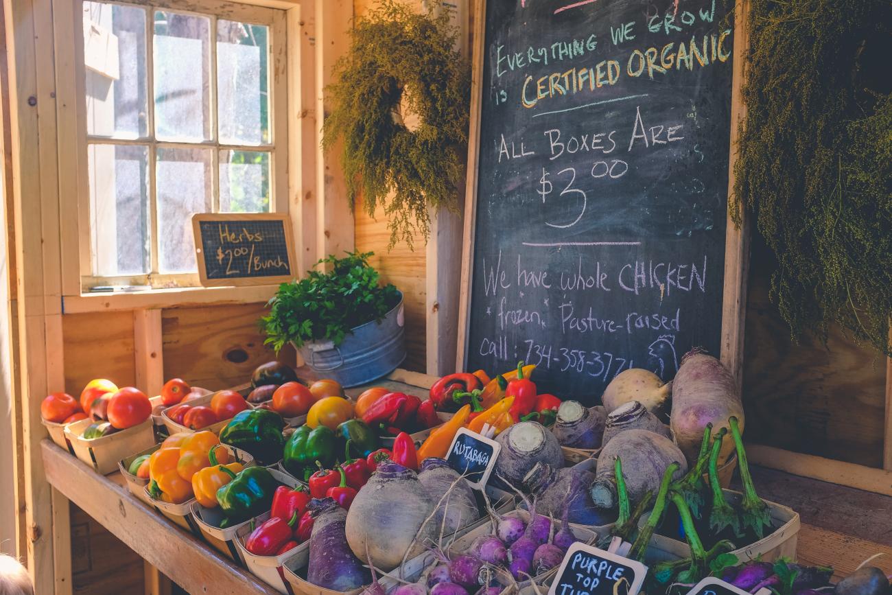 Photo de Kenny Eliason sur Unsplash bio alimentation